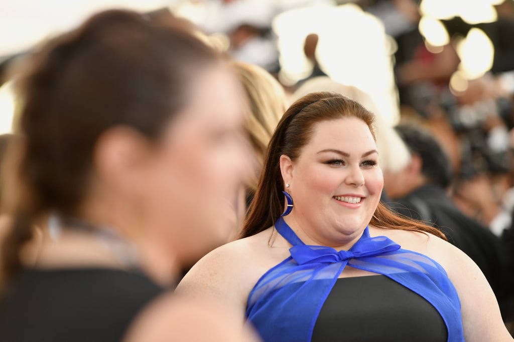 Chrissy Metz SAG Awards 2019 brincos