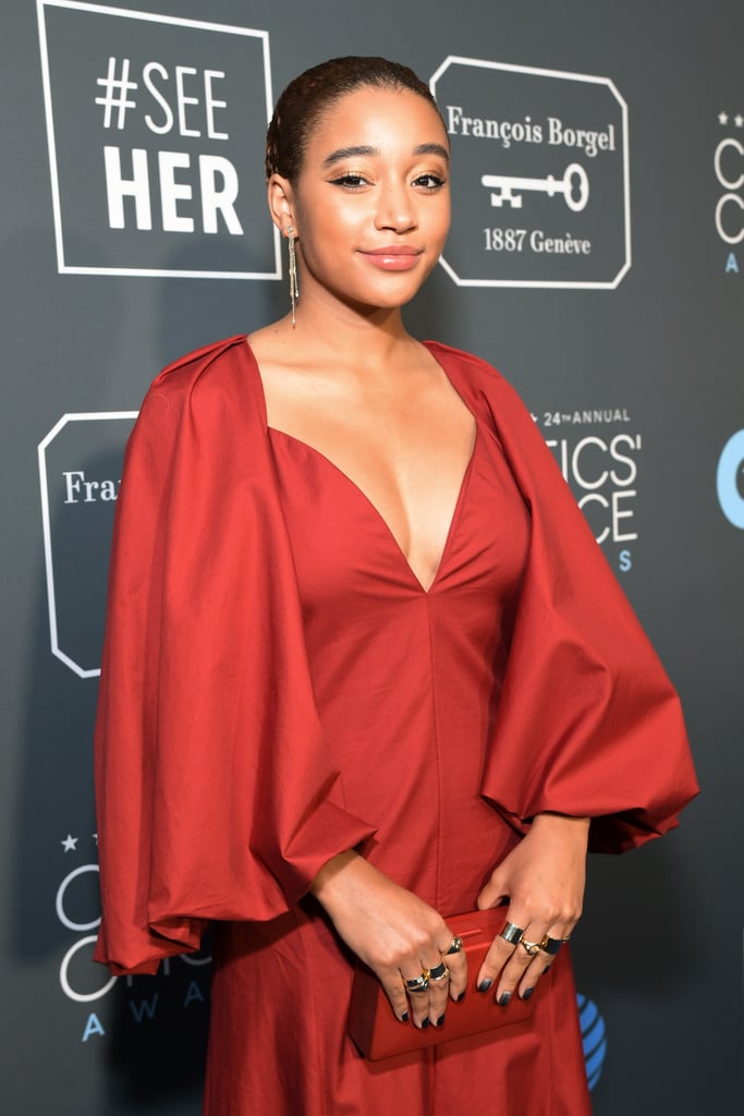 Critics Choice Awards 2019 Amandla Stenberg Aneis