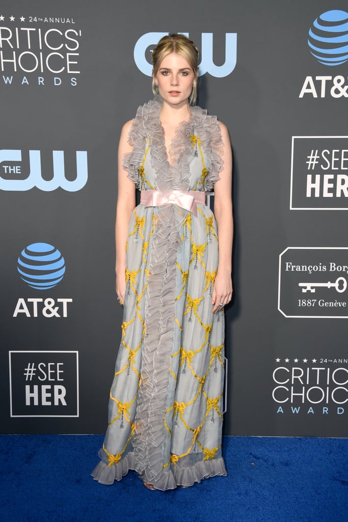 Critics Choice Awards 2019 Lucy Boyton