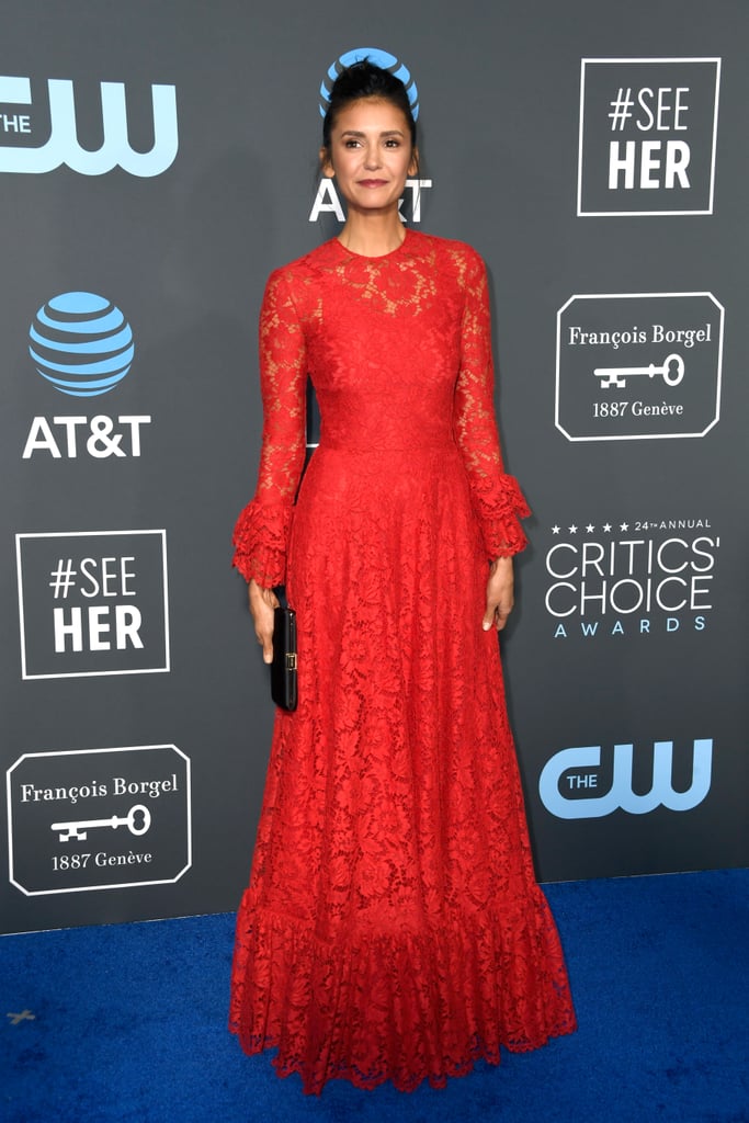 Critics Choice Awards 2019 Nina Dobrev