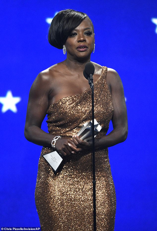 Critics Choice Awards 2019 Viola Davis Brincos