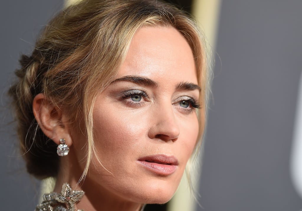 Globo de Ouro 2019 Emily Blunt brinco