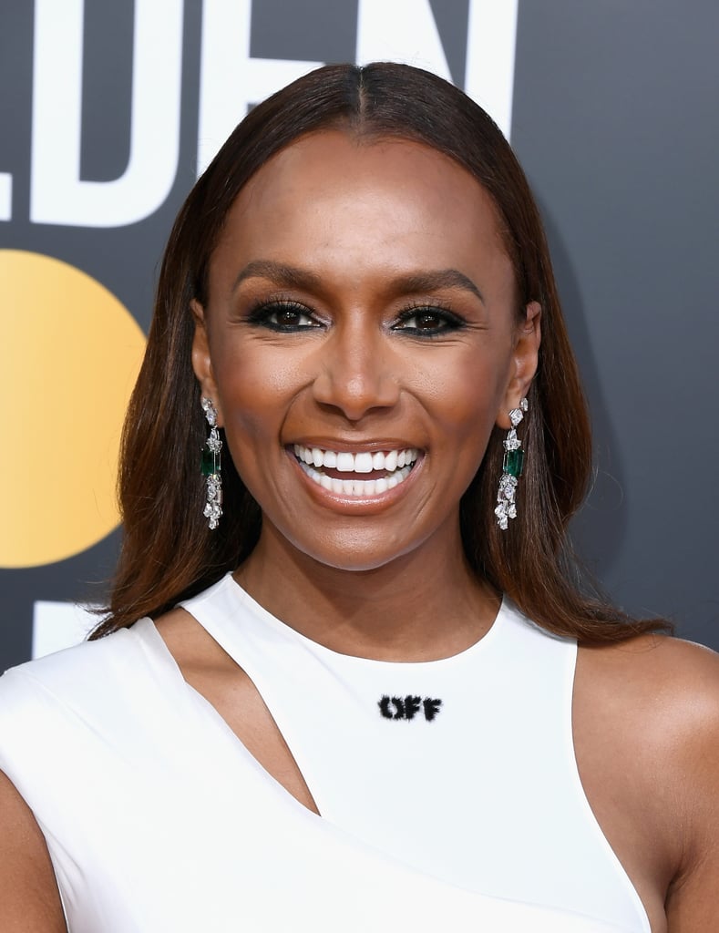 Globo de Ouro 2019 Janet Mock brincos