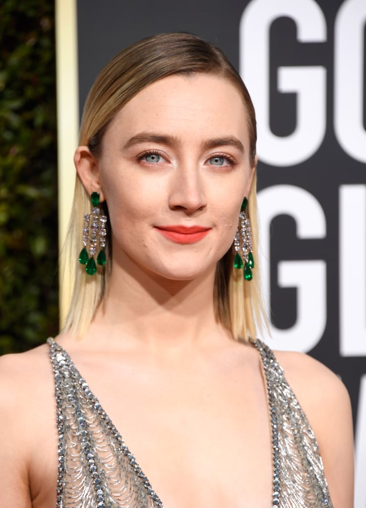 Globo de Ouro 2019 Saoirse Ronan brincos