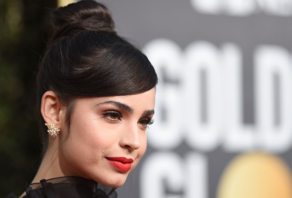 Globo de Ouro 2019 Sofia Carson Brincos