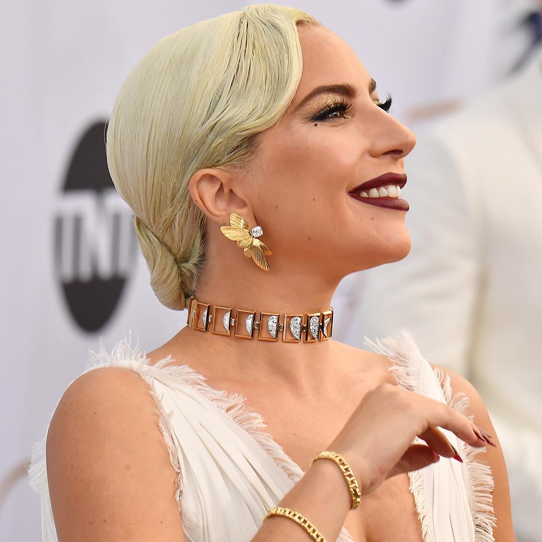 Lady Gaga SAG Awards 2019 Joias