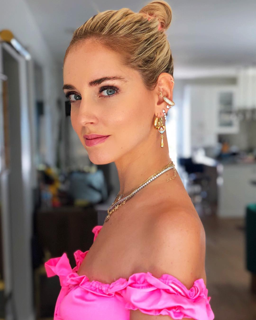 acessorios da chiara ferragni mix de brincos