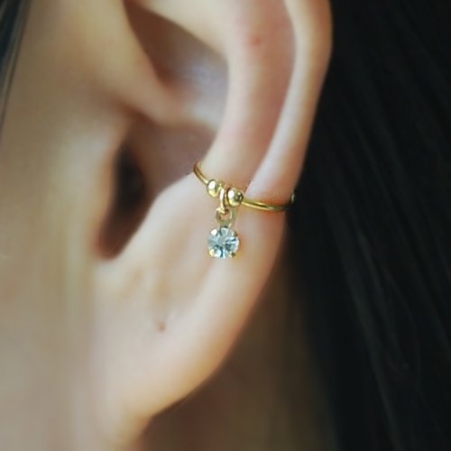 conch piercing argola ouro