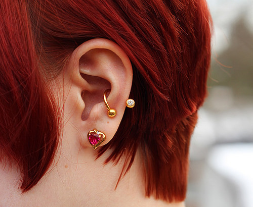 conch piercing diferente