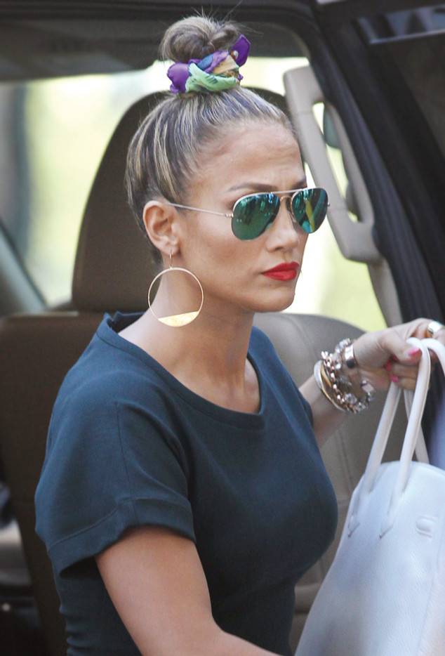 scrunchie jennifer lopez