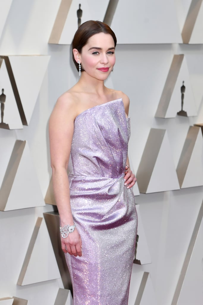 Emilia Clarke Looks do Oscar 2019 Joias