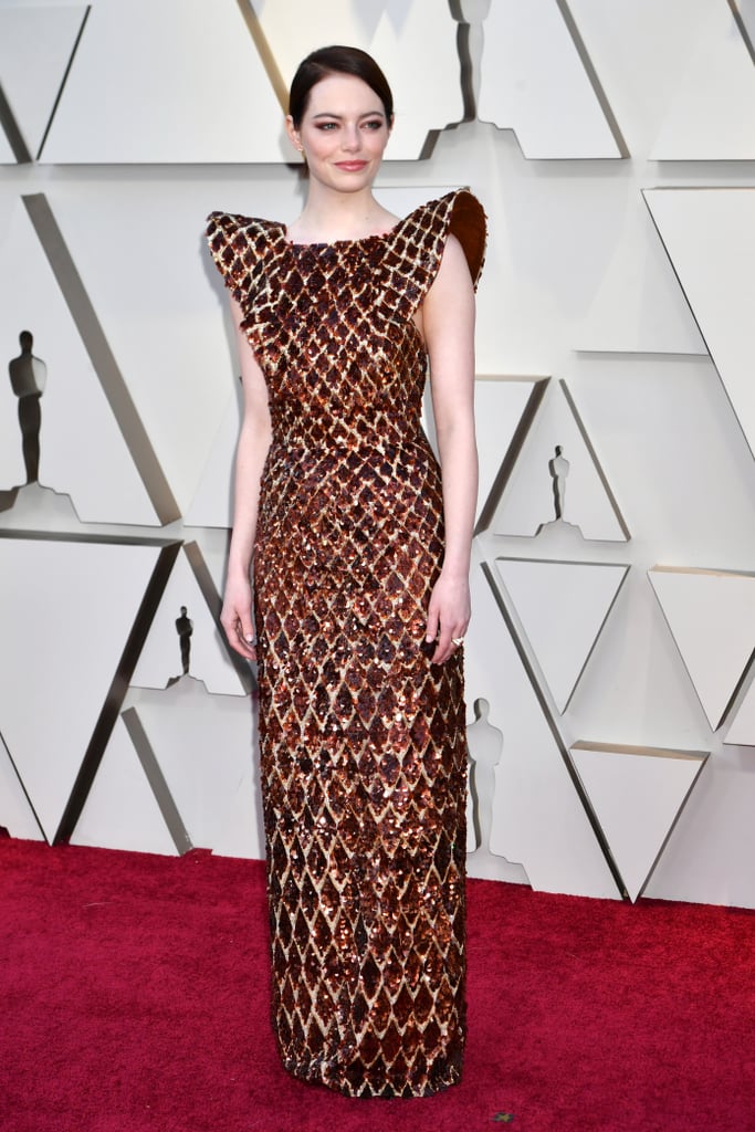 Emma Stone Looks do Oscar 2019 Vestido