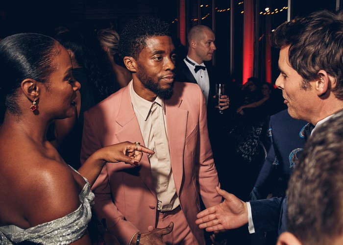 Oscar 2019 afterparty chadwick boseman