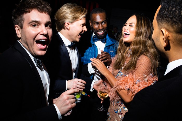 Oscar 2019 afterparty chrissy teigen