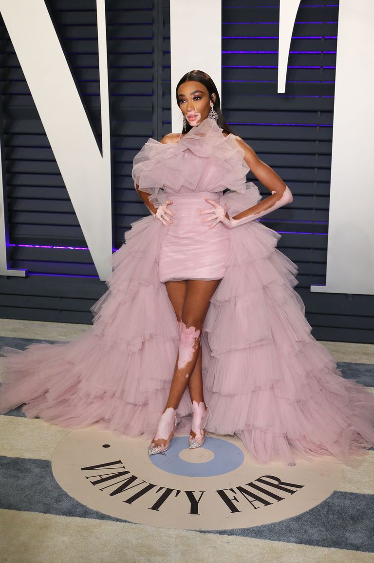 Oscar 2019 afterparty winnie harlow longo