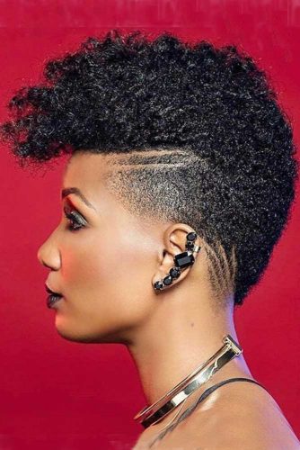 brinco e corte de cabelo undercut