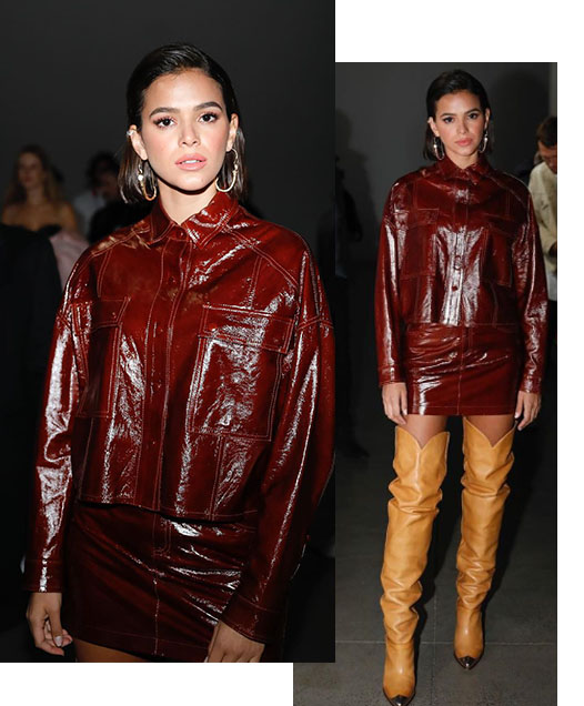 bruna marquezine na nyfw look john john