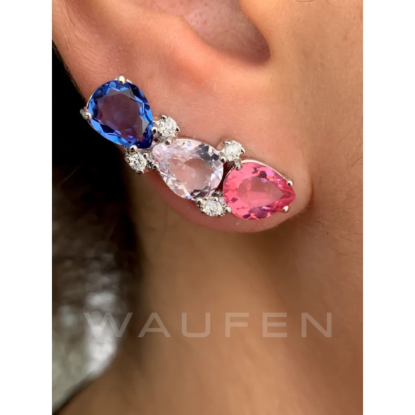 ear cuff colorido