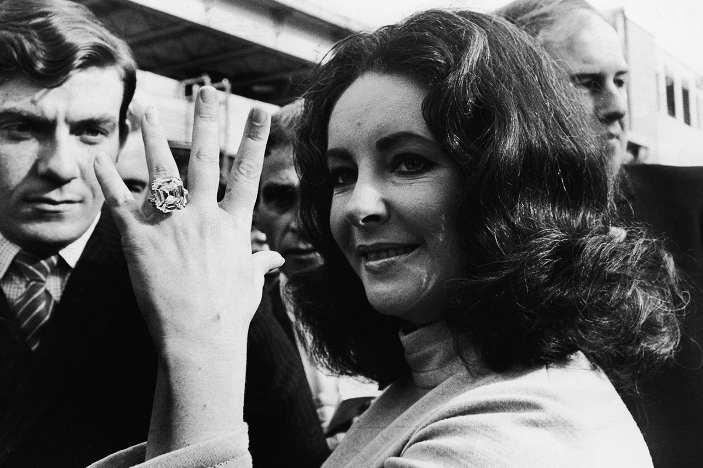 joias da elizabeth taylor anel solitario