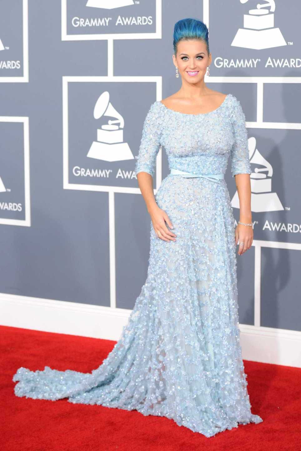 looks do grammy katy perry 2012