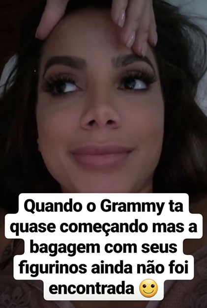 joias da anitta grammy latino stories