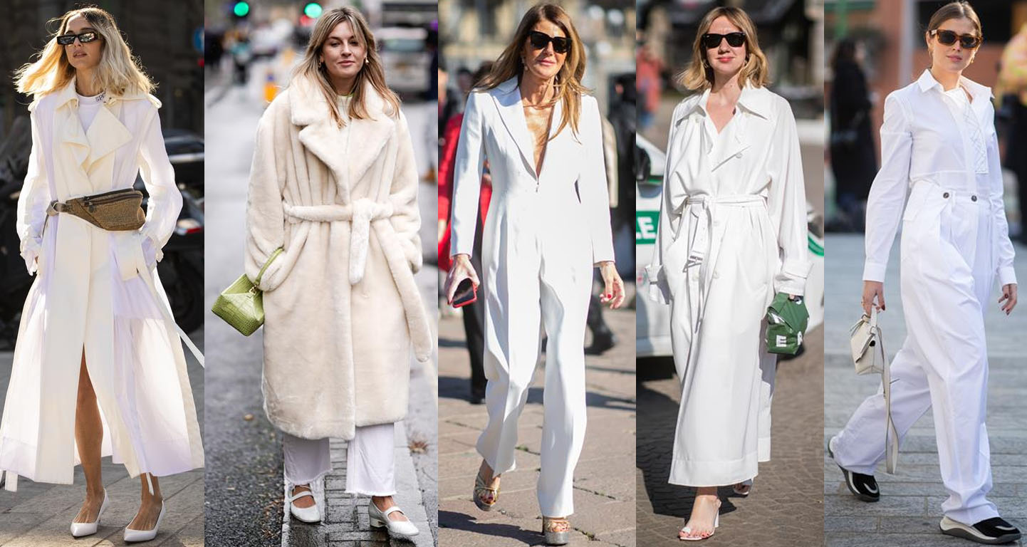 tendencias do street style 2019 total white