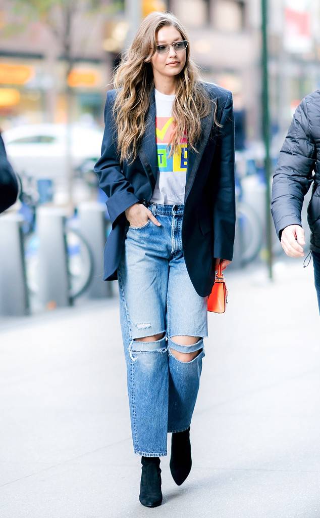 looks de gigi hadid mini bag