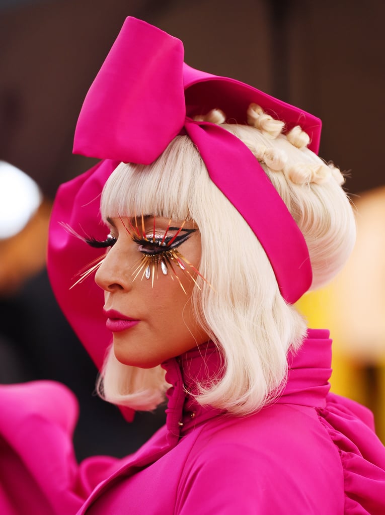 Lady Gaga Met Gala 2019 cílios grandes