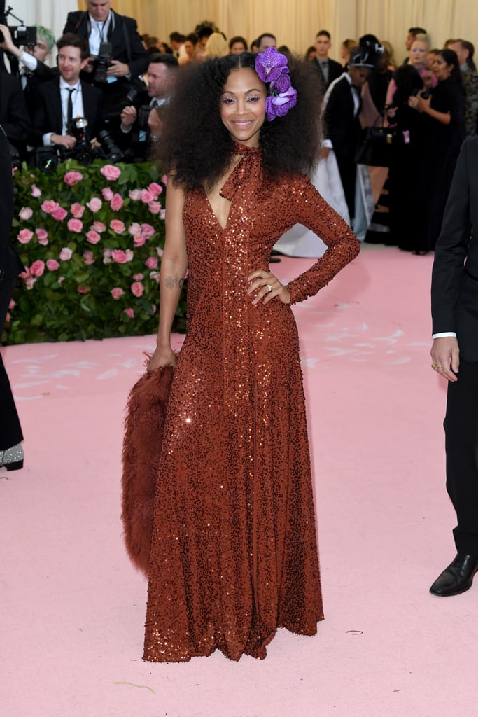 Zoe Saldana 2019 Met Gala