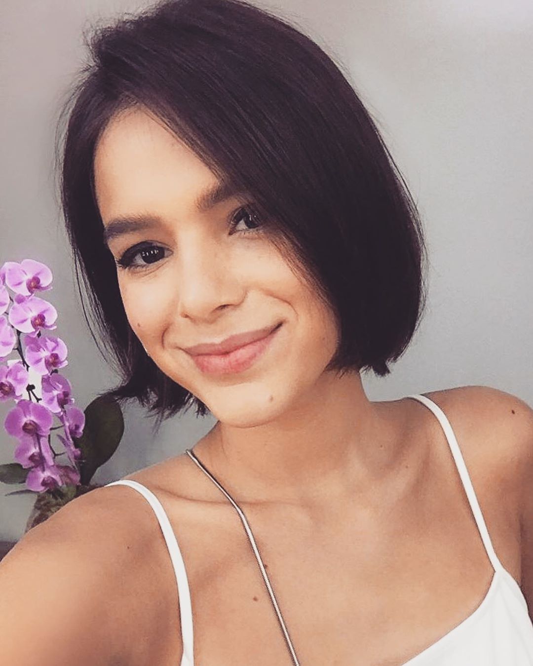 Cabelo da Bruna Marquezine bob