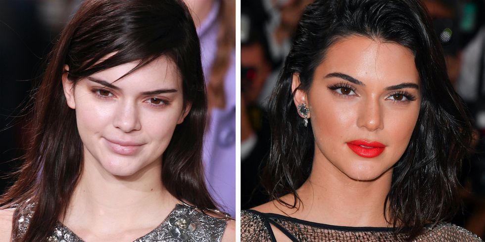 Kardashians Jenner sem maquiagem Kendall Jenner 1