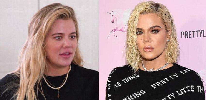 Kardashians Jenner sem maquiagem Khloe Kardashian