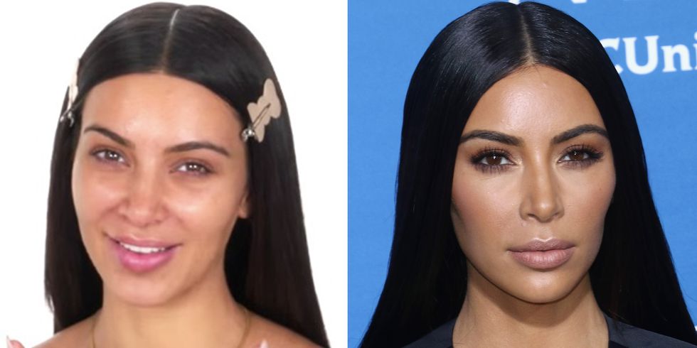 Kardashians Jenner sem maquiagem Kim kardashian