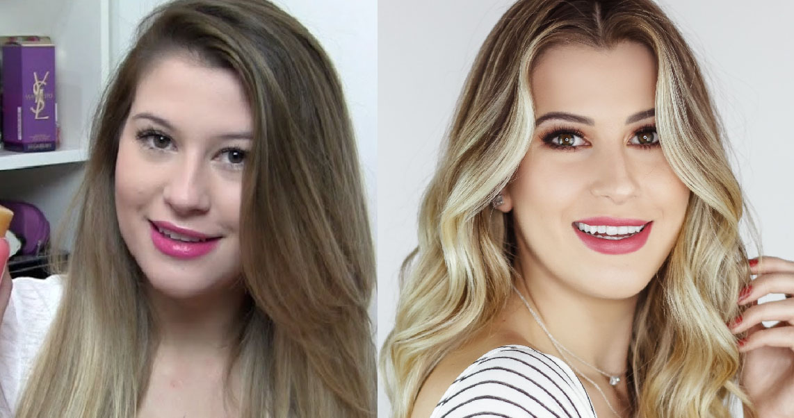 antes e depois das blogueiras niina secrets