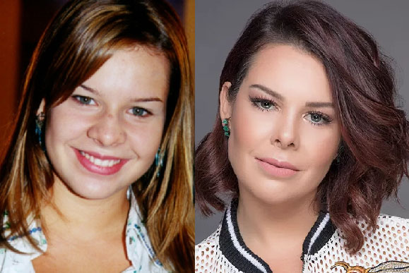 antes e depois das celebridades brasileiras fernanda souza