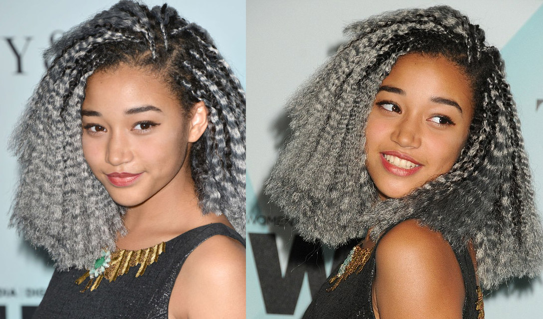 cabelo colorido amandla stenberg