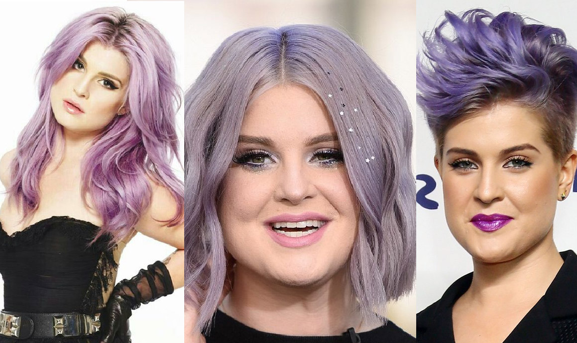 cabelos coloridos kelly osbourne