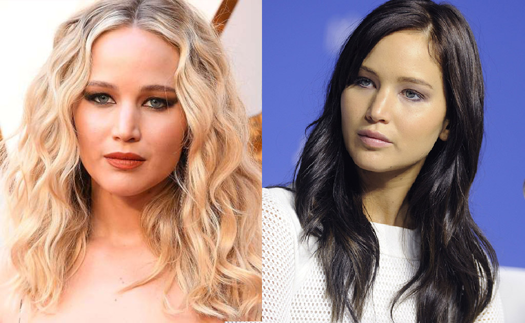 loira ou morena jennifer lawrence