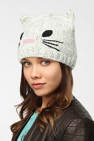 toucas e gorros gatinho