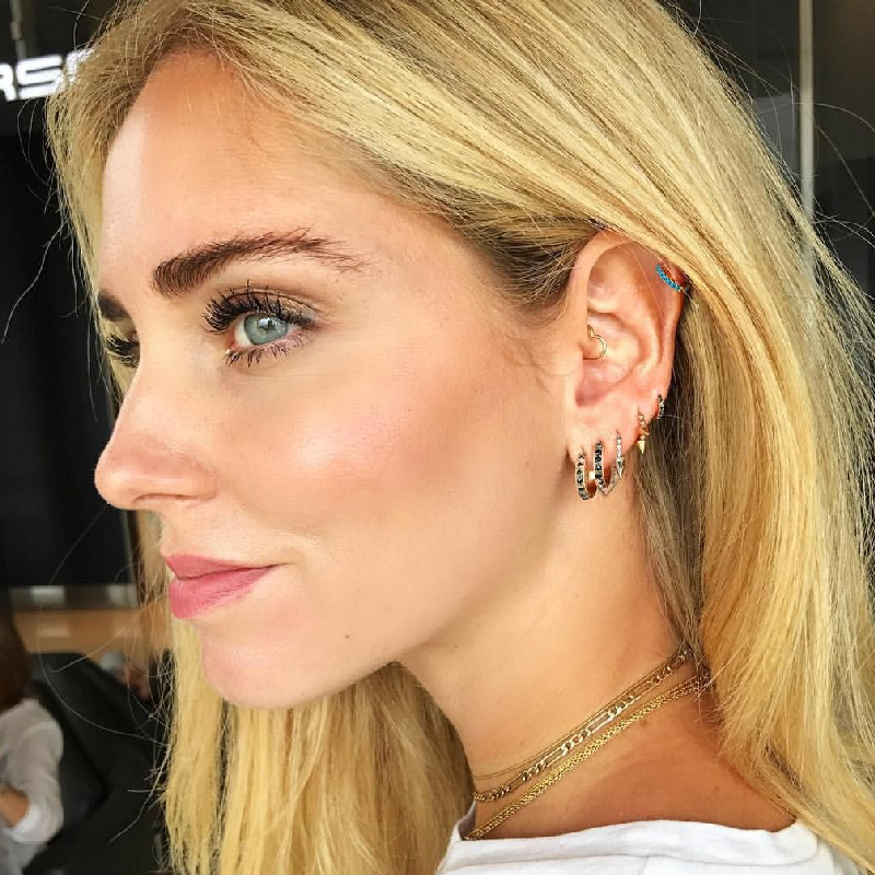 Fotos de Brincos de Argola Chiara Ferragni