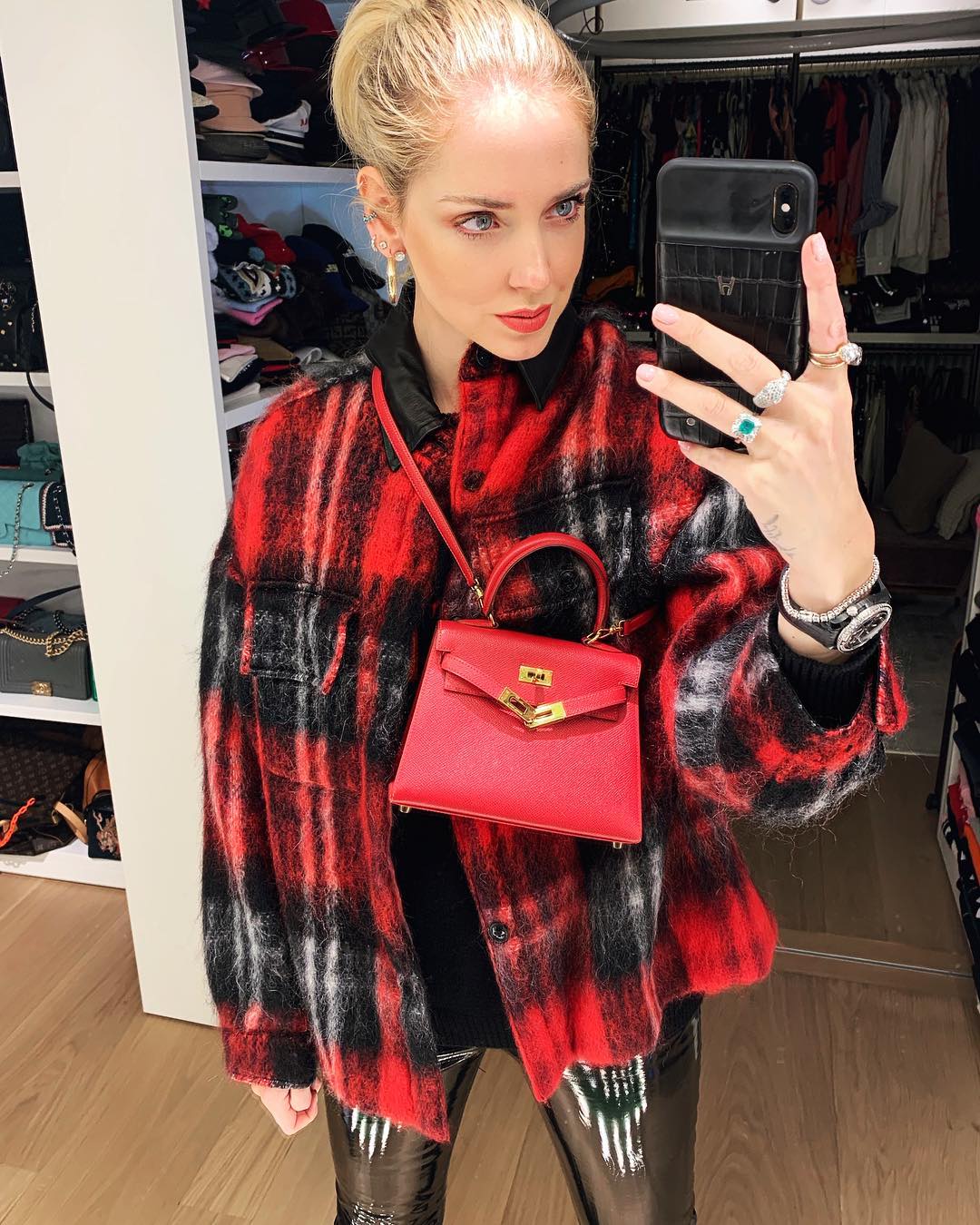 Looks de Chiara Ferragni Vermelho