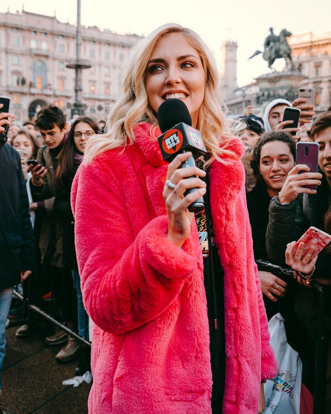 Looks de Chiara Ferragni pink