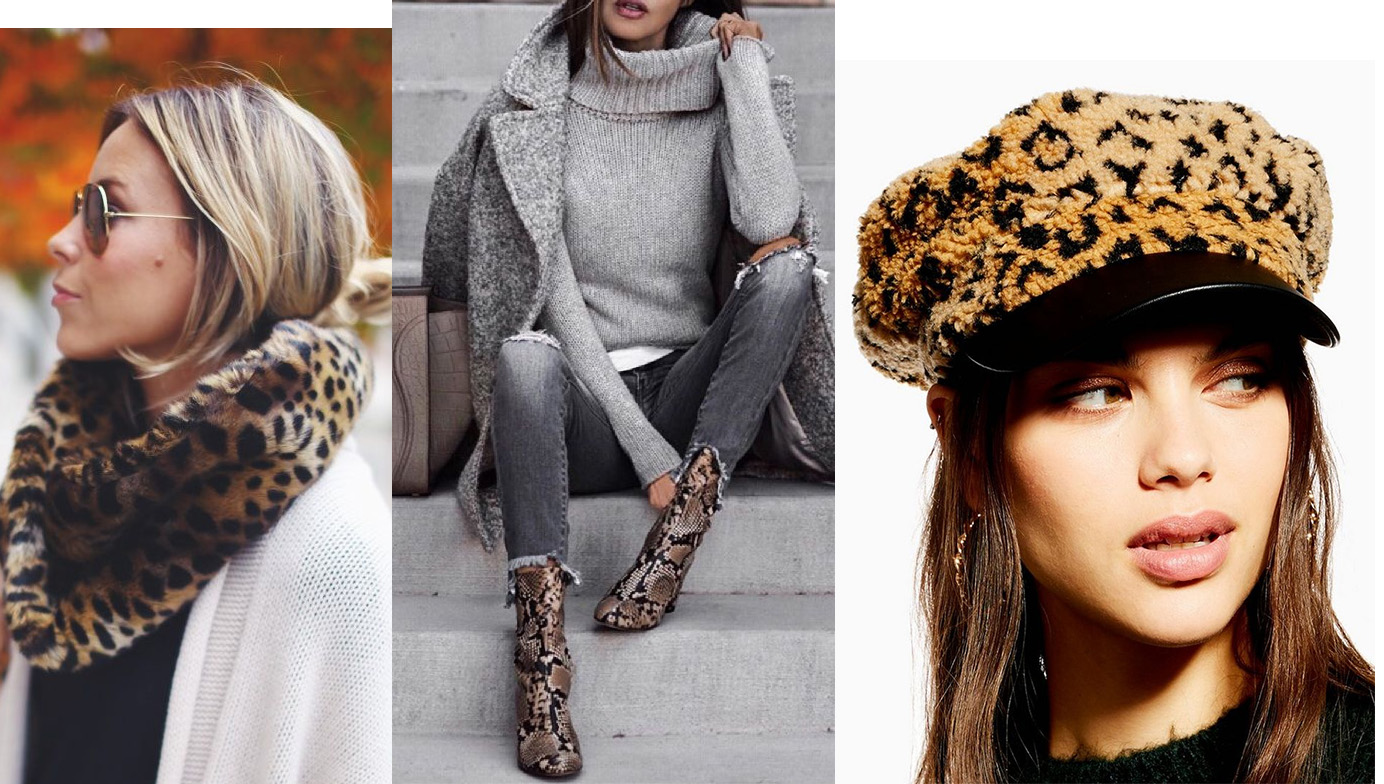 animal print no inverno acessorios