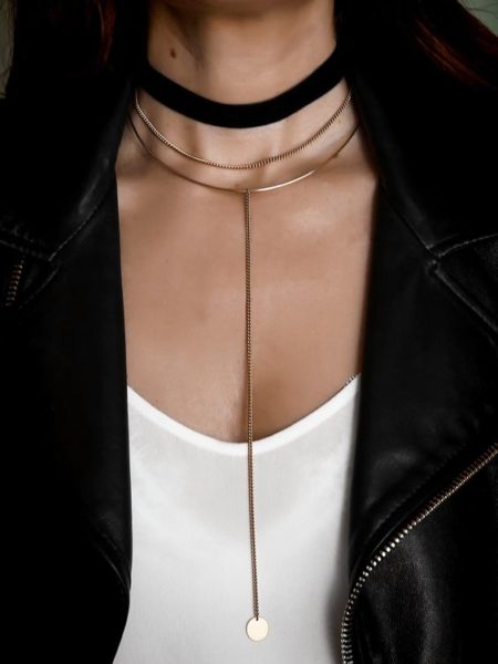 choker inverno look