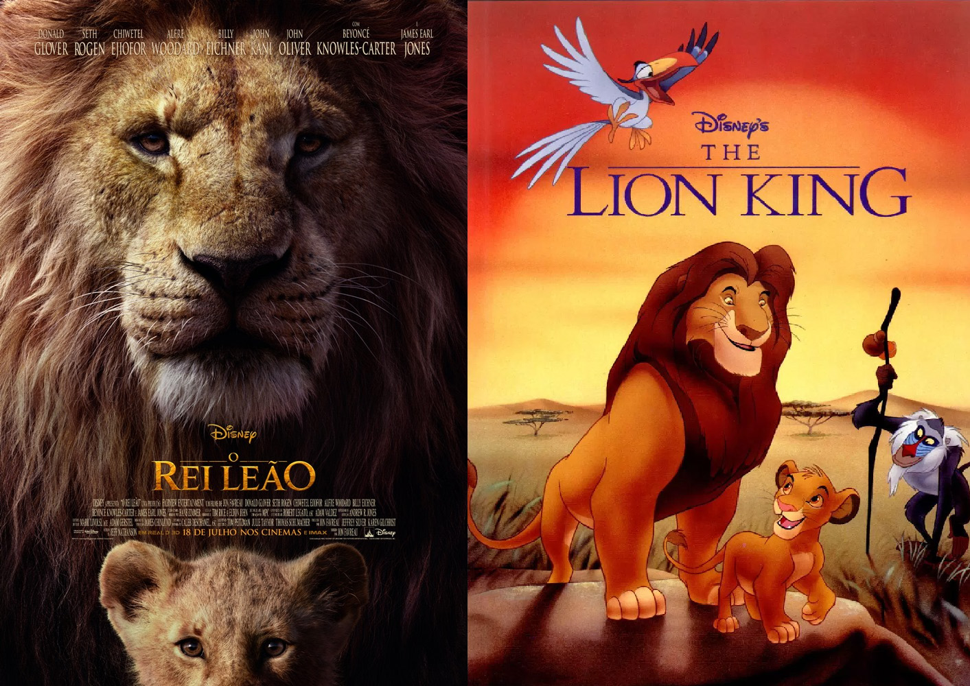 filmes live action da disney rei leao