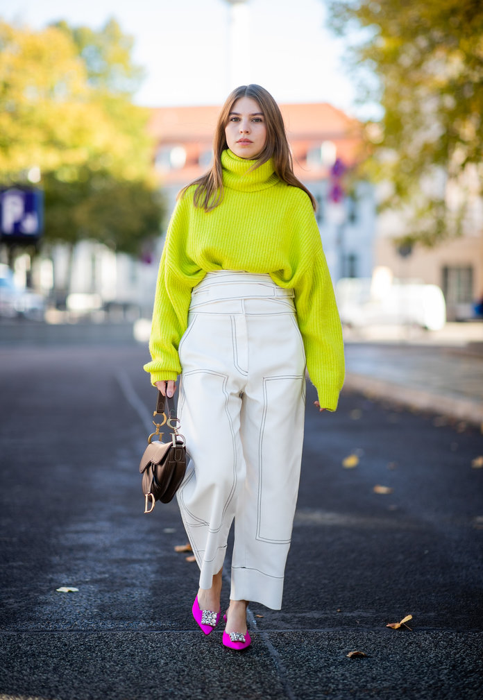 Looks com neon duas cores