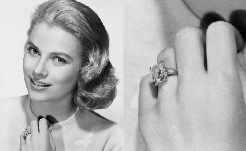 anel de noivado grace kelly