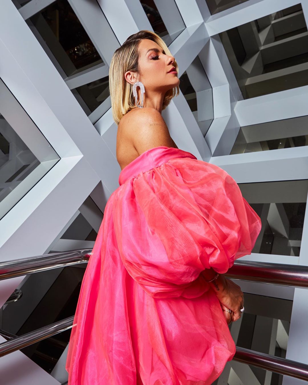 giovanna ewbank vestido rosa