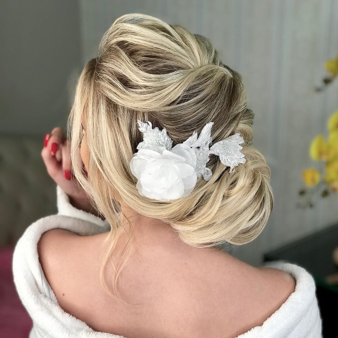 penteado de noiva coque