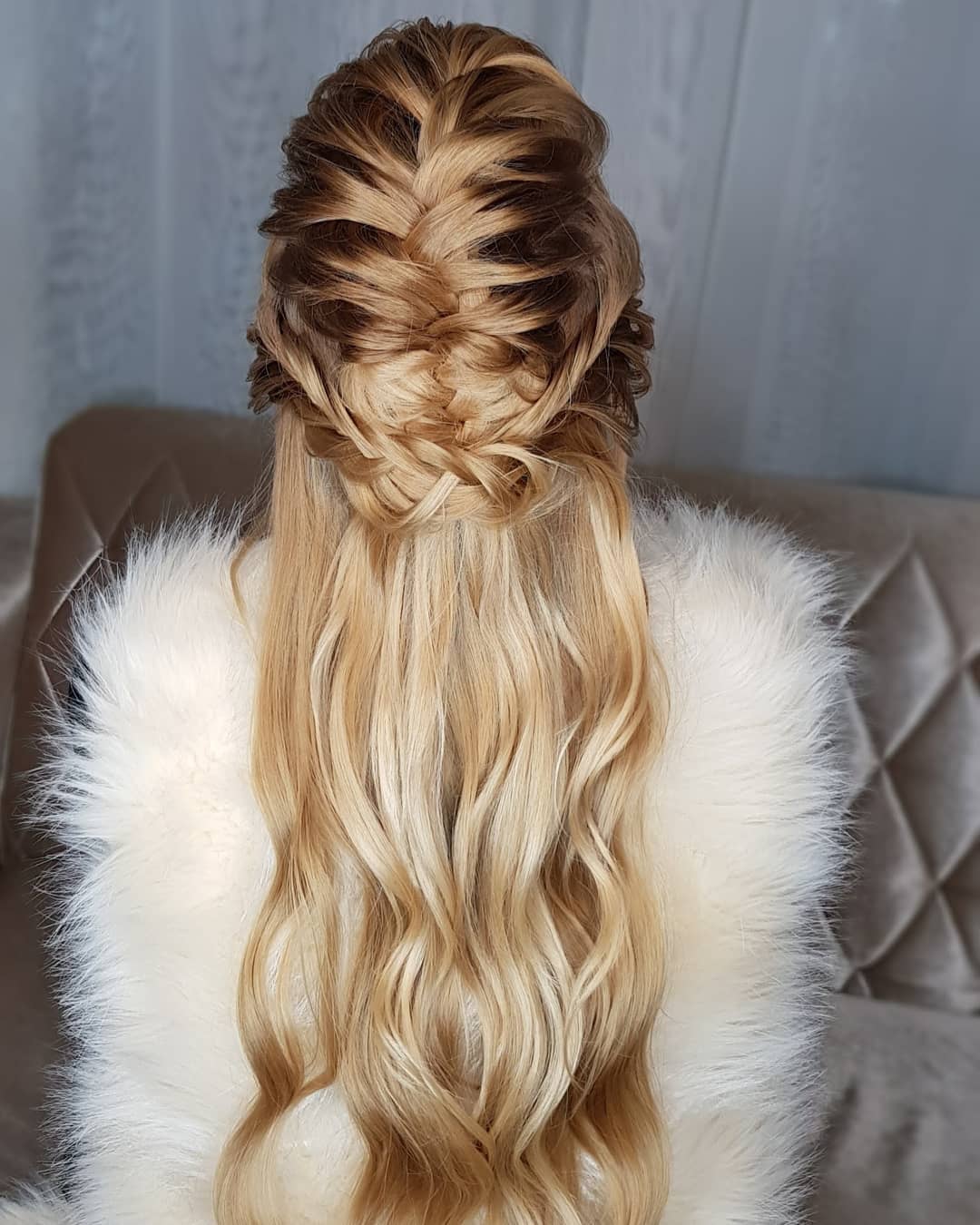 penteado para cabelo comprido